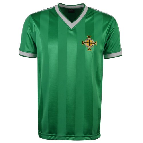 Northern Ireland 1984 Polyester Retro Football Shirt