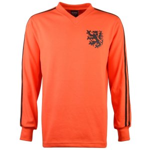 Holland 1974 No. 14 Retro Football Shirt