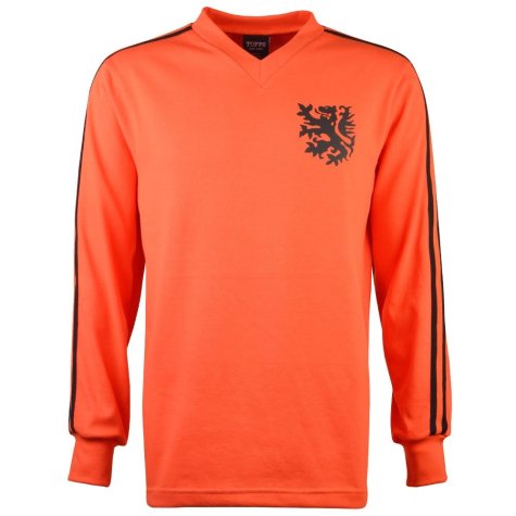 Holland 1974 No. 14 Retro Football Shirt