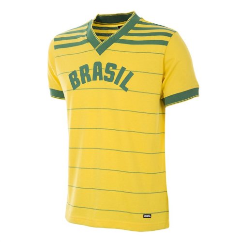 Brazil 1984 Retro Football Shirt