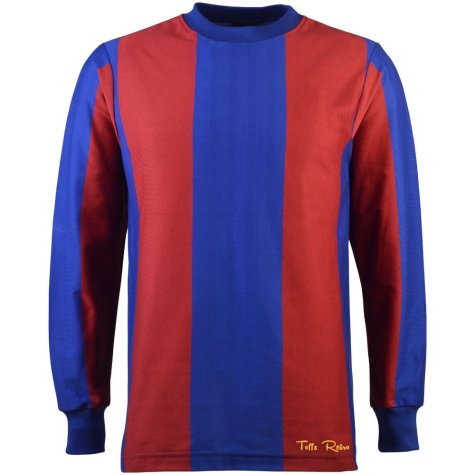 TOFFS Classic Retro Royal/Maroon Long Sleeve Shirt