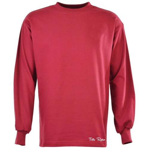 TOFFS Classic Retro Maroon Long Sleeve Shirt