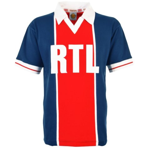 Paris 1981-1982 RTL Retro Football Shirt