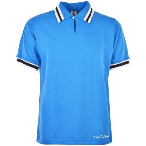 TOFFS Classic Retro Blue Short Sleeve Shirt