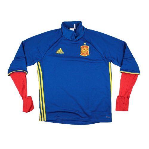 Spain 2015-2016 Adidas Training Top (L) (Excellent)