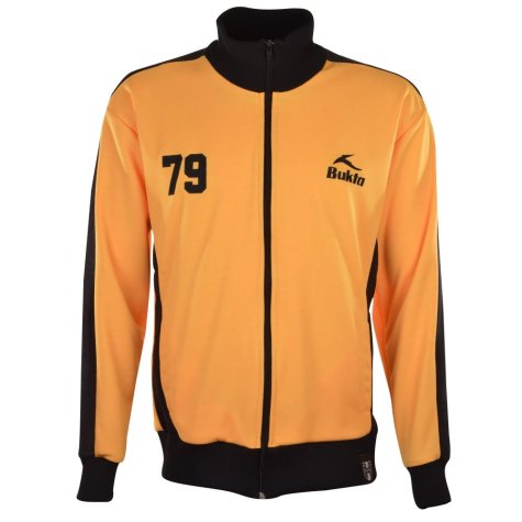 BUKTA Heritage Track Top Amber with Black Panels/Cuffs/W'Ba