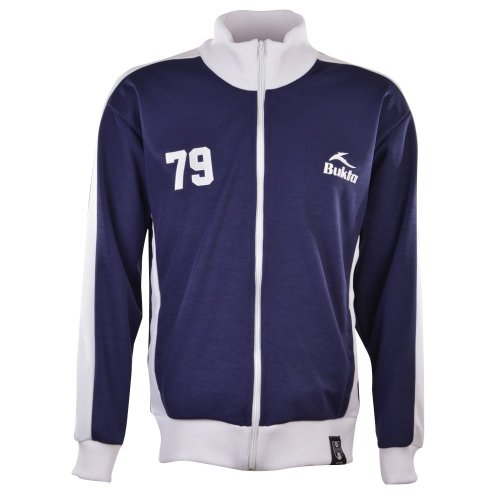 BUKTA Heritage Track Top Navy with White Panels/Cuffs/W'Ban 45.00