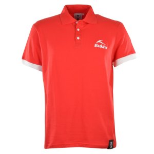 BUKTA Polo Red with White Cuffs