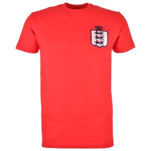 England Limited Edition Retro T-Shirt Red