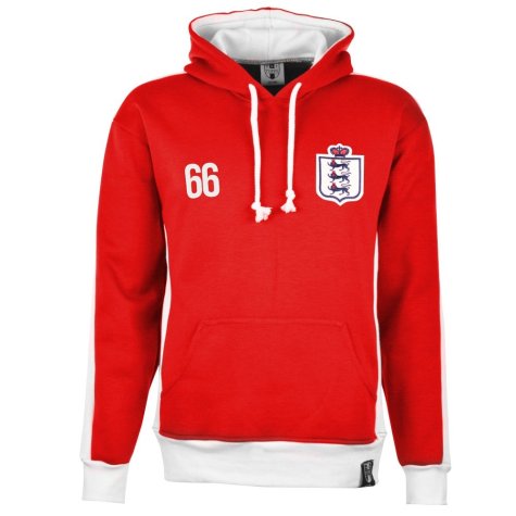 England Number 66 Retro Hoodie