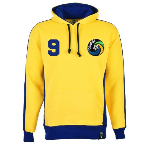 New York Cosmos Number 9 Retro Hoodie