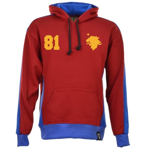 Aston Villa Number 81 Retro Hoodie