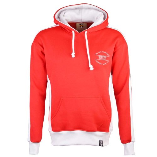 The Old Fashioned Football Shirt Co. Hoodie - Red/White