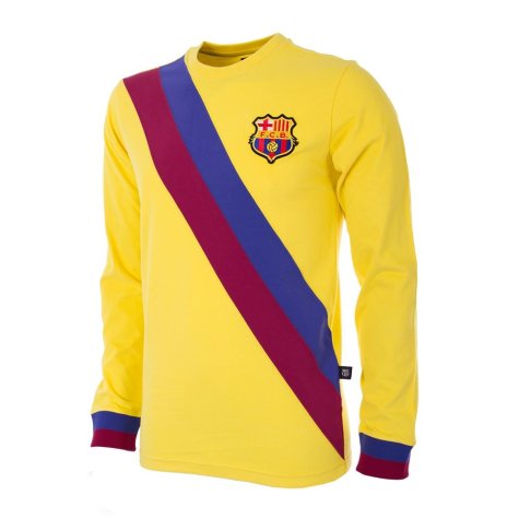 FC Barcelona Away 1974 - 75 Retro Football Shirt