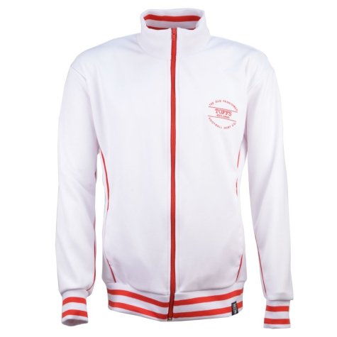 The Old Fashioned Football Shirt Co. - White/Red Track Top