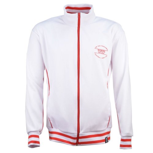 The Old Fashioned Football Shirt Co. - White/Red Track Top