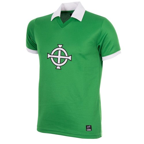 George Best Northern Ireland 1977 Retro Football Shirt