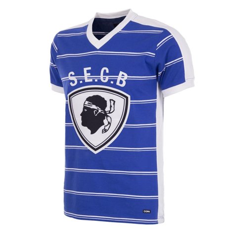 SC Bastia 1981 - 82 Retro Football Shirt