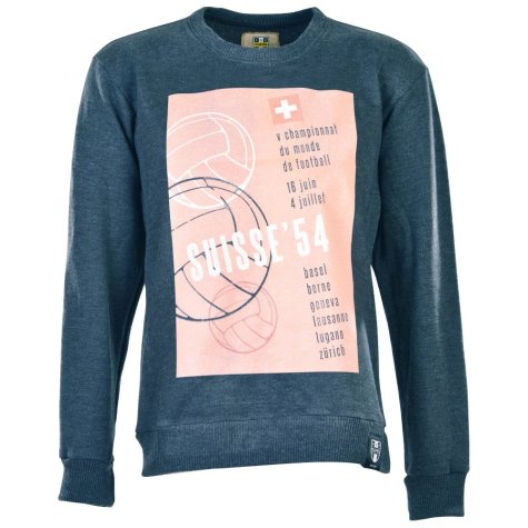 Pennarello: World Cup Switzerland 1954 Sweatshirt - Charcoal