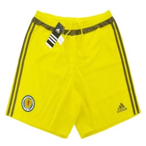 2016-17 Scotland Adidas Authentic Away Goalkeeper Shorts