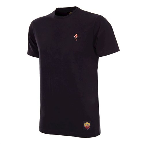 AS Roma Pixel T-Shirt (Black)