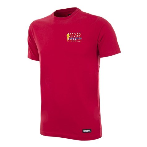 Spain 2012 European Champions Embroidery T-Shirt