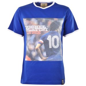 Pennarello: LPFC - Platini T-Shirt - Royal/White Ringer