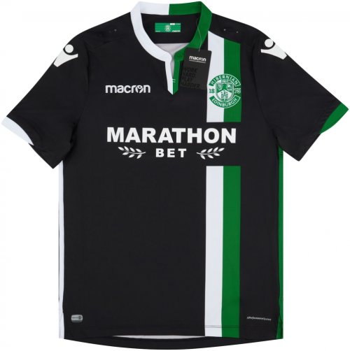 2017-18 Hibernian Away Shirt Sponsor