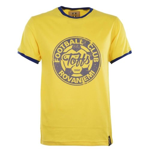 TOFFS Rovaniemi T-Shirt - Yellow/Royal Ringer