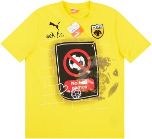 2010-11 Aek Athens Puma Fan Tee