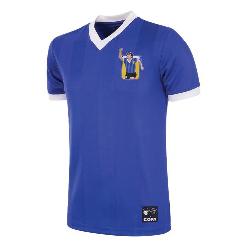 Maradona X COPA Argentina 1986 Away Retro Football Shirt