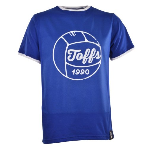 TOFFS Football T-Shirt - Royal/White Ringer