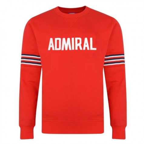 Admiral 1974 Red England Sweatshirt