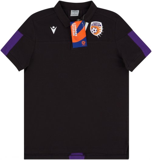 2020-21 Perth Glory Macron Polo T-shirt