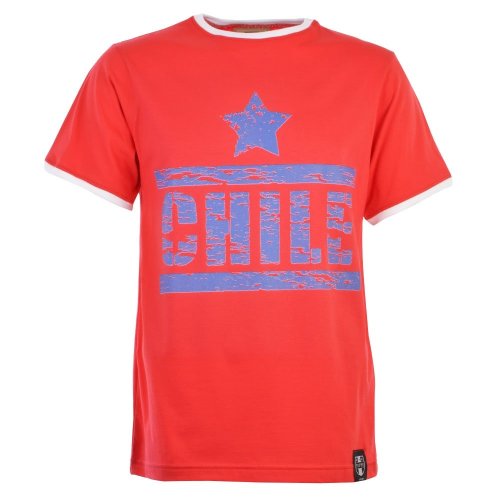 Chile T-Shirt - Red/White Ringer