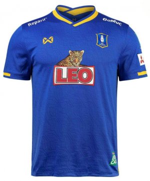 2021 Bangkok Glass BG Phatum BGPU FC Home Blue Shirt