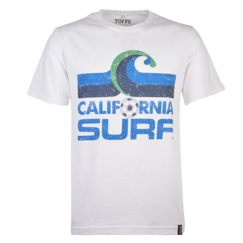 California Surf T-Shirt - White Tee