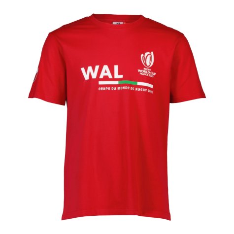 Rugby World Cup 2023 Wales Supporter T-shirt - Red