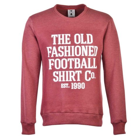 The Old Fashioned Football Shirt Co. - Wine Sweatshirt