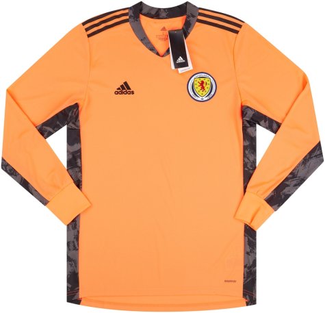 2020-21 Scotland Goalkeeper Shirt Orange