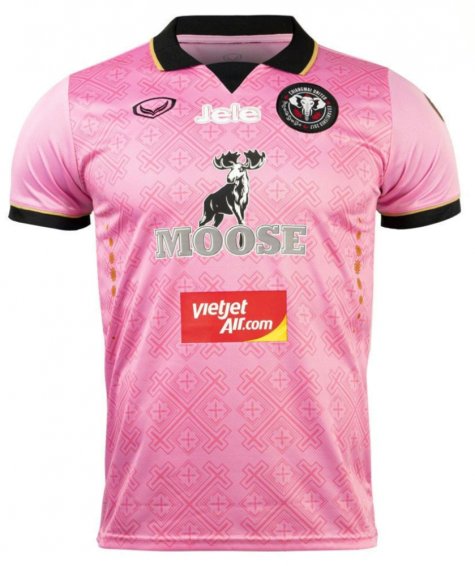 2021 ChiangMai United Third Pink Shirt