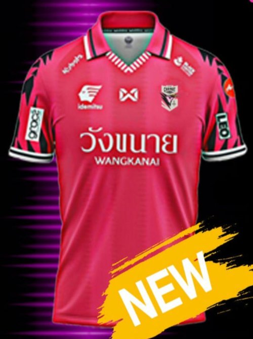 2021 Chainat Hornbill FC Home Pink Shirt