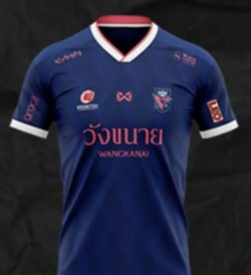 2020 Chainat Hornbill FC Third Blue Shirt