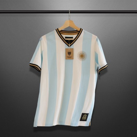 Vintage Argentina El Sol Albiceleste Soccer Jersey