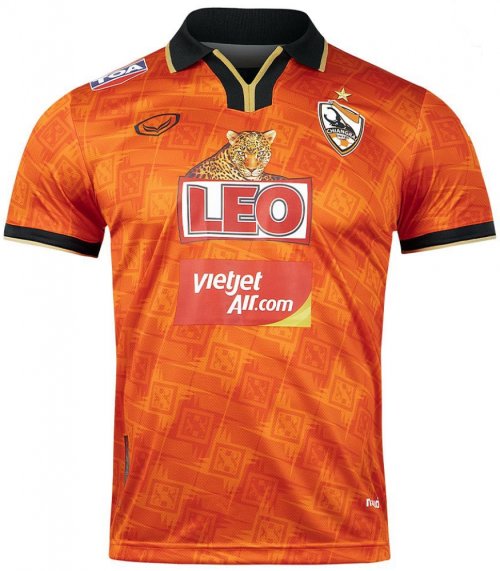 2020 Chiang Rai United FC Orange Home Player Edition Shirt