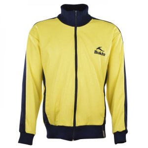 BUKTA Track Top Yellow with Navy Panels/Cuffs/W'Band BUKTA Track Top Yellow with Navy Panels/Cuffs/W'Band