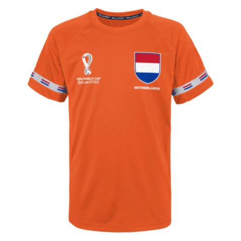 Holland Official World Cup Poly Shirt (Orange)