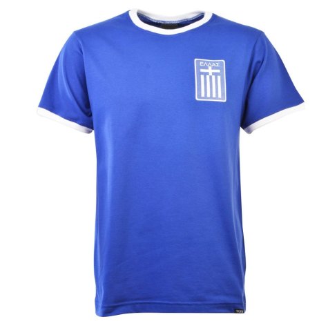 Greece 12th Man - Royal/White T-Shirt