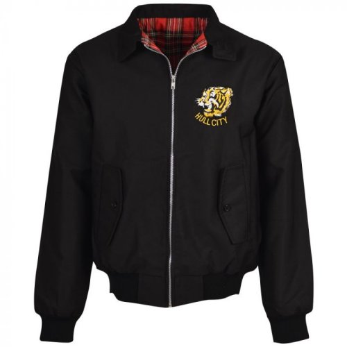 Hull City Black Harrington Jacket