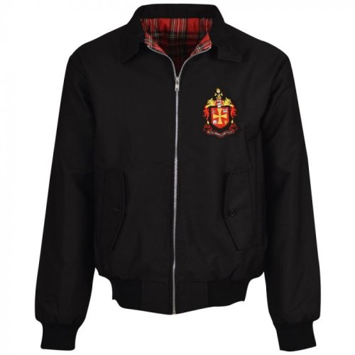 Wolverhampton Wanderers Black Harrington Jacket